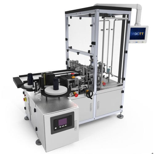 Machine de sérialisation pour l'industrie pharmaceutique - VBL-300 - VISIOTT Teknoloji San. Ve Tic. Ltd. Sti.