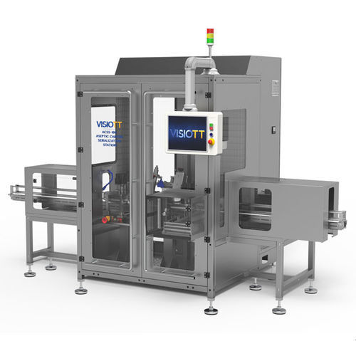 Machine de sérialisation pour l'industrie pharmaceutique - ACSS-100 - VISIOTT Teknoloji San. Ve Tic. Ltd. Sti.