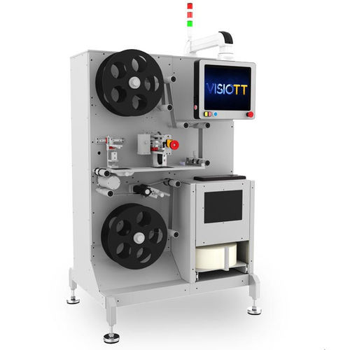 Machine de sérialisation pour l'industrie pharmaceutique - LSP-100 - VISIOTT Teknoloji San. Ve Tic. Ltd. Sti.