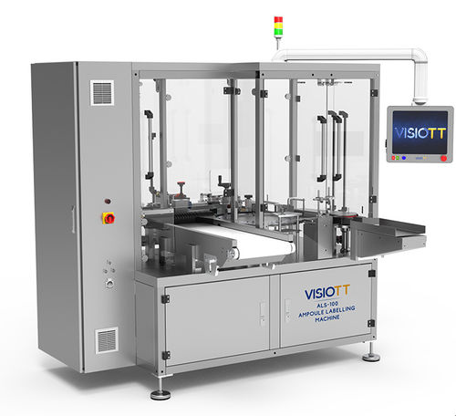 Machine d'étiquetage automatique - AL-100 - VISIOTT Teknoloji San. Ve Tic. Ltd. Sti. - à haute vitesse