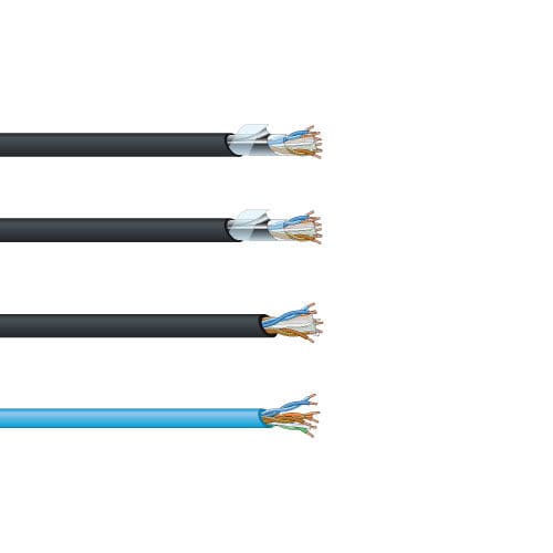 Câble électrique Ethernet - RJC series - CANARE Electric - de données / U/UTP / isolé
