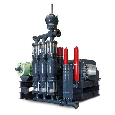 Pompe à double membrane - MULTISAFE® - FELUWA Pumpen GmbH - pour produits chimiques / électrique / stationnaire