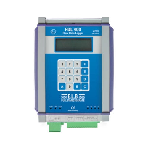 Data logger 4-20mA - FDL400 - Fluid.iO Sensor + Control GmbH & Co. KG - de débit / de niveau d'eau / USB