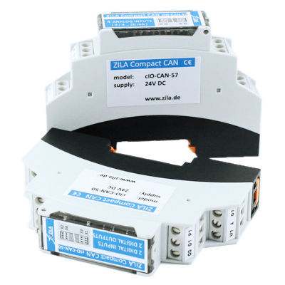 Transducteur sur rail DIN - cIO  - Fluid.iO Sensor + Control GmbH & Co. KG - compact / numérique / Bus CAN