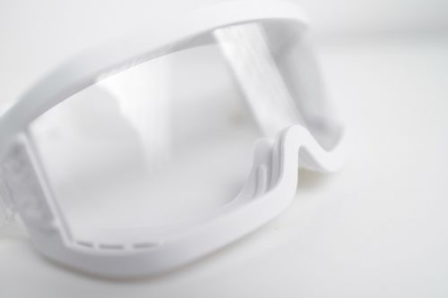Lunettes-masque de protection pour salle blanche - Shanghai Jiabo Litong Technology Co., Ltd. - en polymère / en carbone / à verres correcteurs