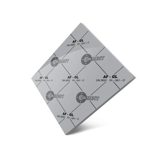 Feuille de joint en verre - AF-GL® - GAMBIT LUBAWKA Sp. z o.o. - en caoutchouc / en NBR / en aramide