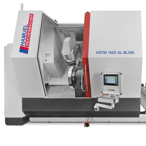 Centre d'usinage CNC pour disque aubagé monobloc - HSTM 1500XL - Reichenbacher Hamuel Group - 5 axes / universel / à banc incliné