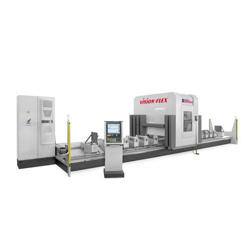 Centre d'usinage CNC 5 axes - VISION-FLEX - Reichenbacher Hamuel Group - vertical / HSK F63 / pour profilés en aluminium