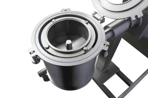 Tamis centrifuge - Hanningfield Process Systems Ltd. - en maille métallique / pour poudres / en acier inoxydable