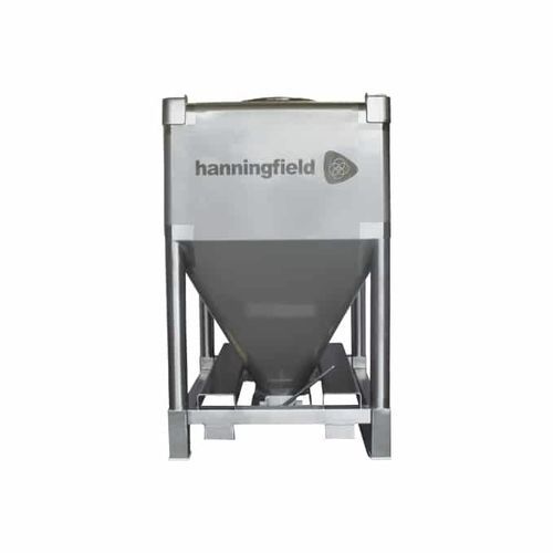 Conteneur IBC en inox - Hanningfield Process Systems Ltd. - pour aliments / pour produits pharmaceutiques / pour poudres / granules