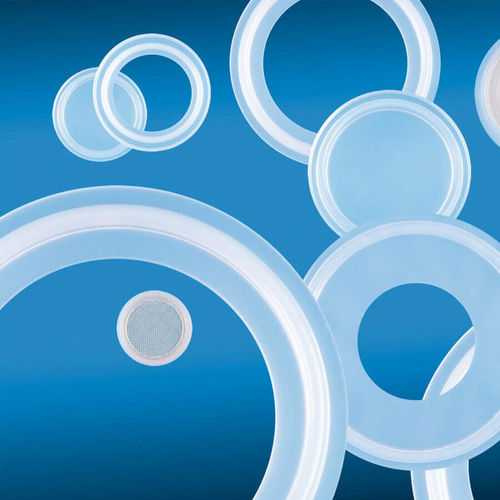 Joint plat - Aseptic Group SAS - en silicone / circulaire / de compression