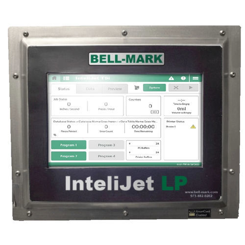 Imprimante à jet d'encre - InteliJet LP - BELL-MARK - à grande vitesse / avec écran tactile / haute résolution