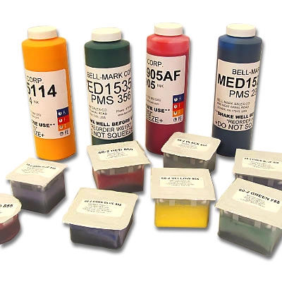 Encre pour impression jet d'encre - 855 - BELL-MARK - à base de solvant / pour plastique / pour le métal