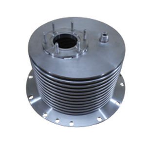 Soufflet cylindrique - Bhastrik Mechanical Labs Pvt. Ltd. - en acier inoxydable / soudé / axial