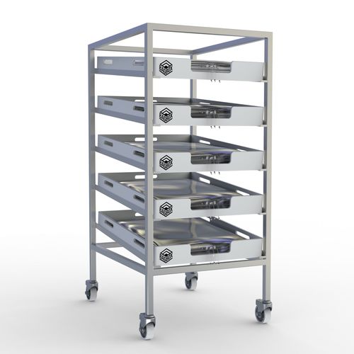 Rayonnage de manutention - Strikebox Innovations limited - à étagères / dynamique / mobile