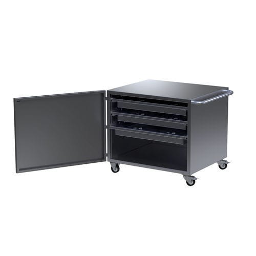 Armoire de stockage - Strikebox Innovations limited - à roulettes / à tiroir / de liquides