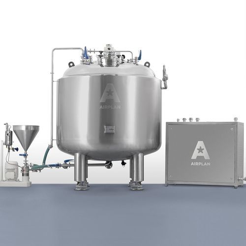 Réacteur en continu - Airplan SA - de process / pour l'industrie pharmaceutique / chauffant