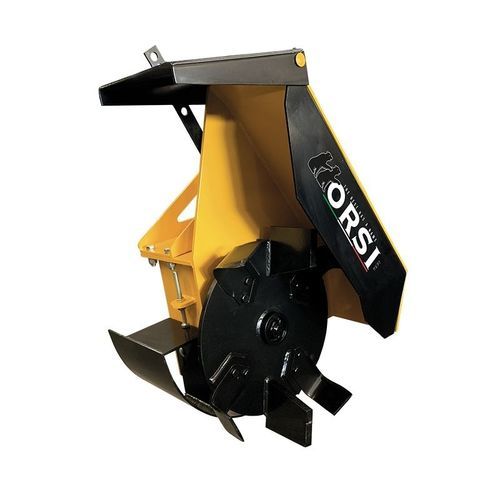 Cureuse de fossés mono-roue - ORSI GROUP SRL - à 6 lames / pour tracteur