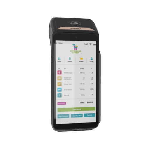 Terminal de paiement portable - AXIUM DX8000  - Ingenico - intelligent / 3G / Bluetooth