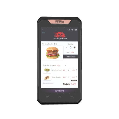 Terminal de paiement portable - AXIUM EX4000 - Ingenico - 3G / Bluetooth / WiFi