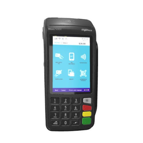 Terminal de paiement mobile - Move/5000 - Ingenico - 3G / Bluetooth / WiFi