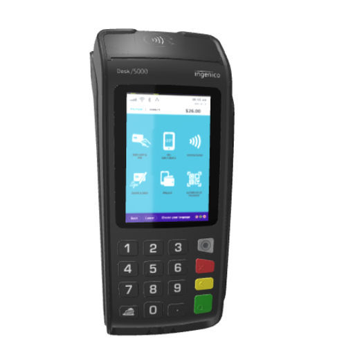 Terminal de paiement de comptoir - Desk/5000 - Ingenico - 3G / Bluetooth / WiFi