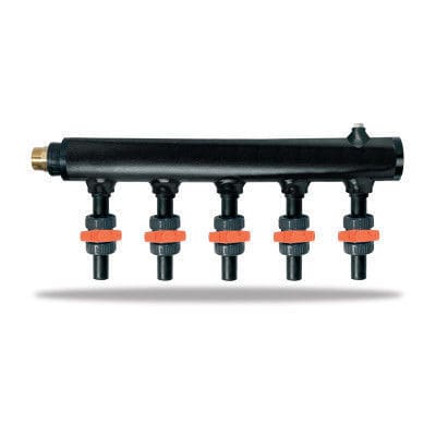Manifold multivoie - 315 - MACPLAST SRL - en polyéthylène haute densité (PEHD)