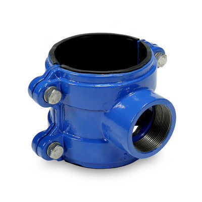 Selle de branchement en acier inoxydable - 517 - MACPLAST SRL - pour tubes / polyéthylène / taraudée