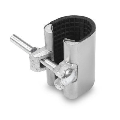 Collier de serrage pour tube à boulon - 087 - MACPLAST SRL - en acier inoxydable / en acier galvanisé / en fonte