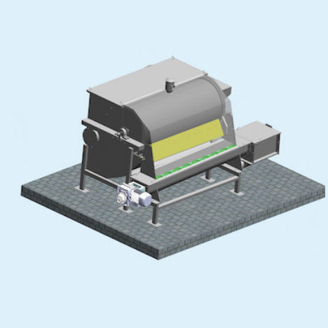 Fût en inox - wwtp - SEFT SRL - en fil de métal