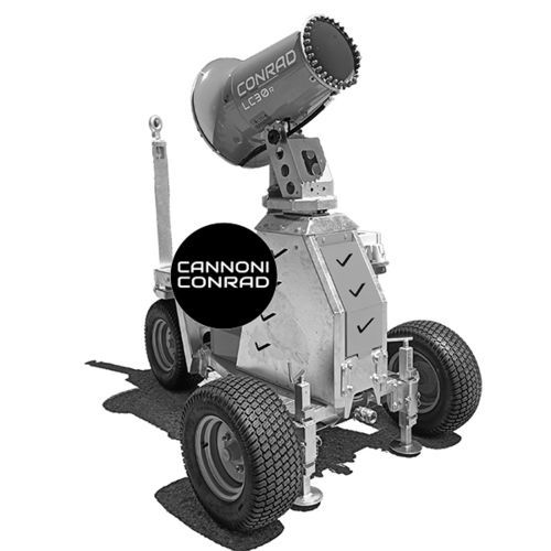 Canon brumisateur pour abattement de poussières - Conrad LC30R - Mantovana Macchedil di Rentstore srls sas - mobile