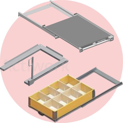 Tiroir coulissant - TP series - ACTIWORK - pour palettes