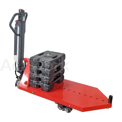 Transpalette semi-électrique - TRANSTIMON - ACTIWORK - sur batterie lithium / de sécurité / compact