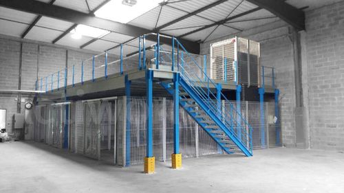 Mezzanine industrielle sur mesure - ACTIWORK - avec escaliers / pour palettes / pour rayonnage