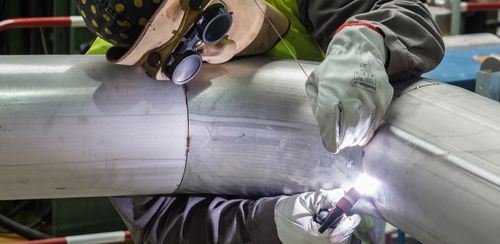 Pipeline en acier inoxydable - Nesemeier GmbH - pour chantier de construction