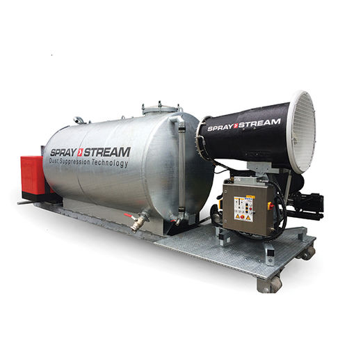 Canon brumisateur pour abattement de poussières - Hakenmobil - Aquaco GmbH