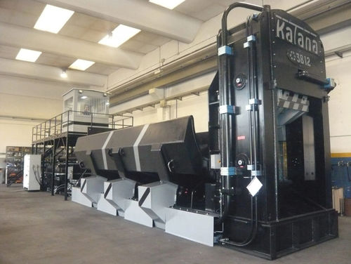 Presse à balles pour ferraille - Katana 3812 - ECOTECNICA EUROPE S.r.l. - verticale / 1000x800x1000