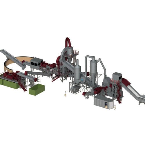 Broyeur de déchets - FR 1516 - Parfer Siti srl - à marteaux / horizontal / pour le recyclage