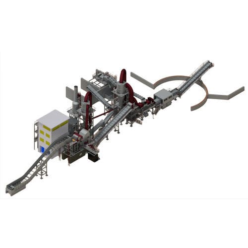 Broyeur de déchets - FR 2626 - Parfer Siti srl - à marteaux / horizontal / de grande taille