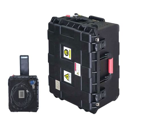 Machine de nettoyage laser - QX-120S - Wuhan SWT Laser Technology - manuelle / industrielle / pour pièce métallique