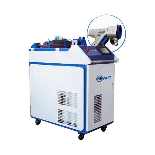 Machine de nettoyage laser à fibre - QX-1500C - Wuhan SWT Laser Technology - manuelle / industrielle / pour pièce métallique
