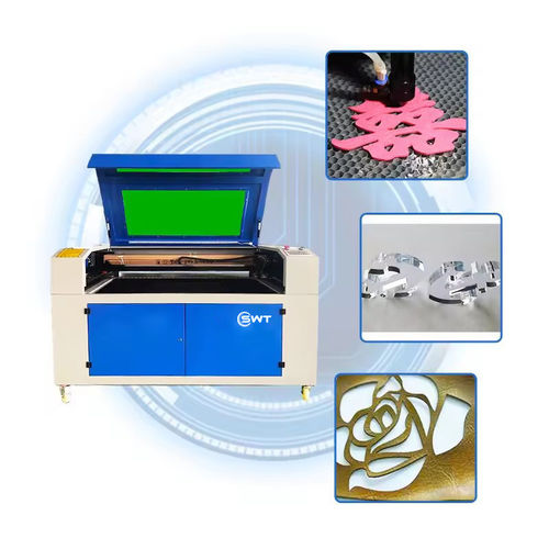 Machine de gravure et marquage laser CO2 - 6040-100W - Wuhan SWT Laser Technology - pour l'acrylique / de tissus / de cuir