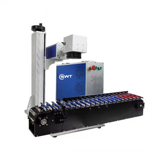 Machine de marquage laser UV - UVDB-V5W - Wuhan SWT Laser Technology - pour verre / intégrable / manuelle