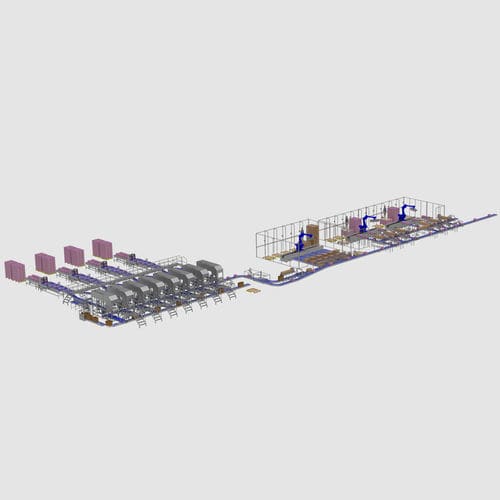 Ligne de conditionnement pour l'industrie agroalimentaire - Kantec - pour la logistique / pour œufs / robotisée