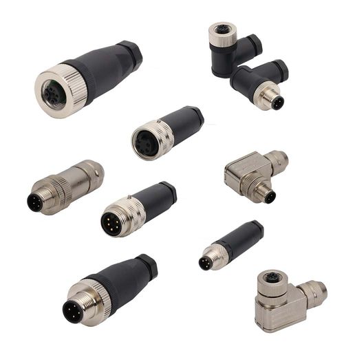 Connecteur d'alimentation électrique - F-W series - Sentinel Electronics - droit / femelle / M8