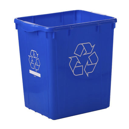 Poubelle en HDPE - Nova products - à chargement vertical / pour déchets ménagers / de tri sélectif