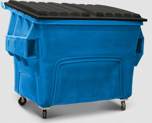 Benne à déchets en plastique - YD series - Hedstrom - pour déchets encombrants / de déchets organiques / à ouverture frontale