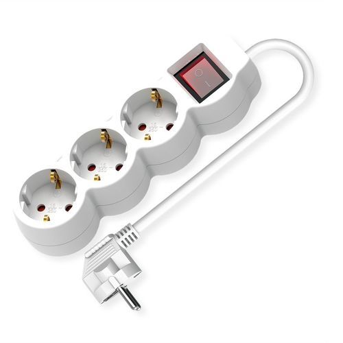 Multiprise avec interrupteur - 19990951 - SECOMP Electronic Components GmbH - avec voyant lumineux / CEE / 3 prises