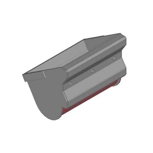 Godet d'élévateur en inox - MEXGOS Sp. z o.o. - en caoutchouc / pour forte charge / pour charges lourdes