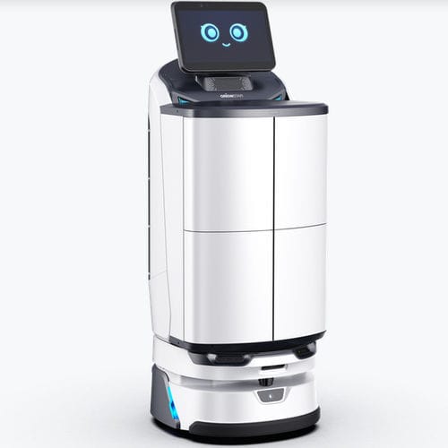 Robot de livraison pour nourriture - LuckiBot Pro - ORIONSTAR - pour hôtel / pour hôpital / pour utilisation en extérieur